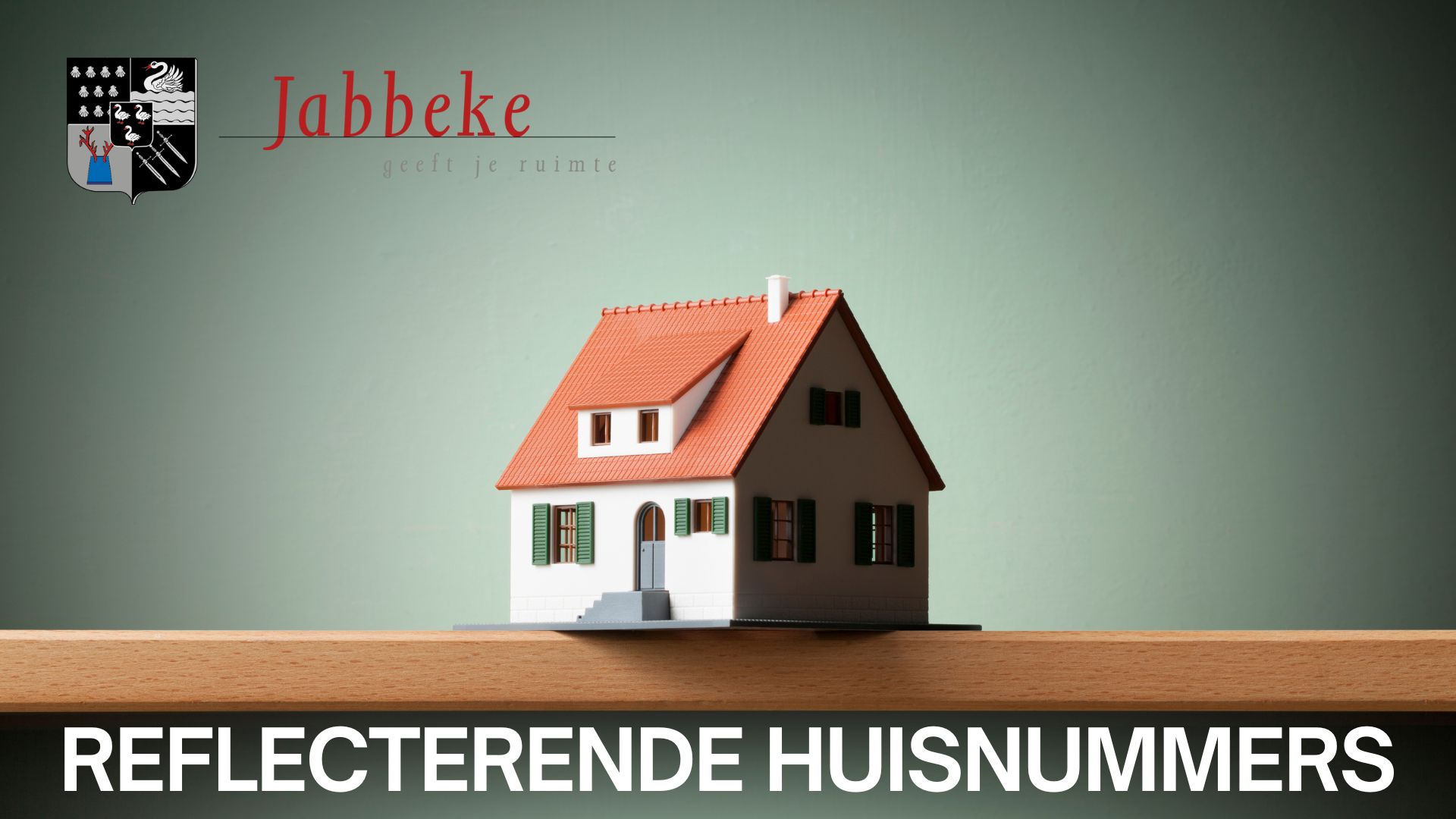 GRATIS REFLECTERENDE HUISNUMMERS REDDEN MENSENLEVENS